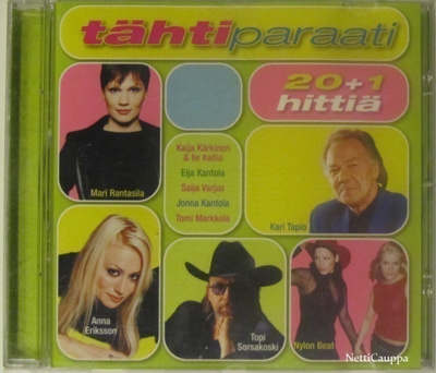 Kokoelma • Tähtiparaati 20+1 hittiä CD