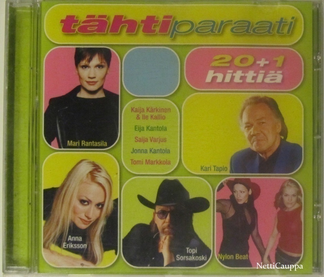 Kokoelma • Tähtiparaati 20+1 hittiä CD