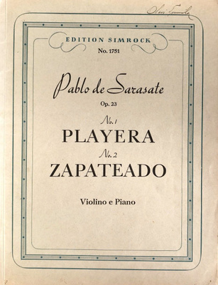 Pablo de Saraste: Palyera / Zapateado
