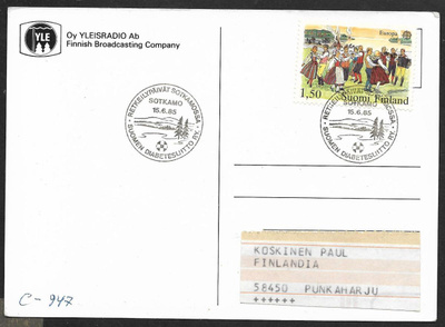 Sotkamo - Diabetesliitto retkeilypäivät 15.6.1985