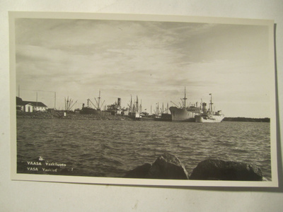 VANHA Postikortti Vaasa 1930-l Alkup.Mallikappale