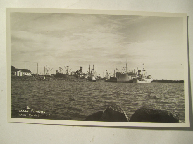 VANHA Postikortti Vaasa 1930-l Alkup.Mallikappale