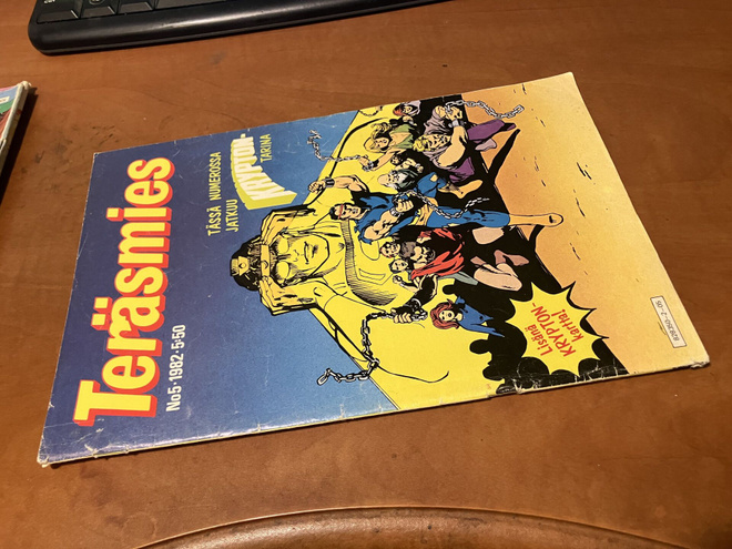 TERÄSMIES 5/1982 +karttaliite
