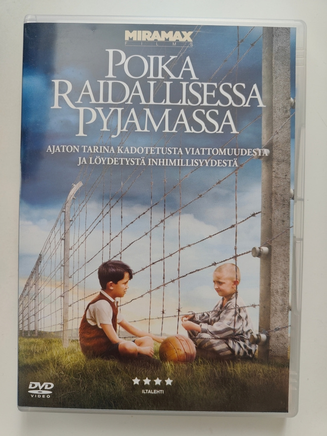 Poika raidallisessa pyjamassa - DVD