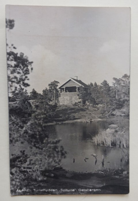 Åland, Getabergen, turistimökki 'Soltuna', vkpk, ei p.