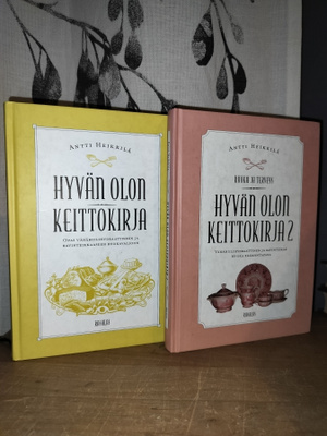 Hyvän olon keittokirja 1 ja 2 - Antti Heikkilä