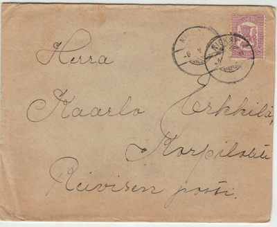 1918 40p kirje