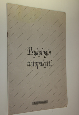 Psykologin tietopaketti