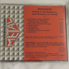 Megadeth killing is my business…. Cd soittamaton italia 1992 - pikkukuva 2