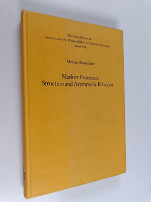 Murray Rosenblatt : Markov processes : structure and asym...