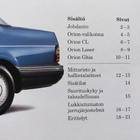 Esite Ford Orion 1989 - pikkukuva 2