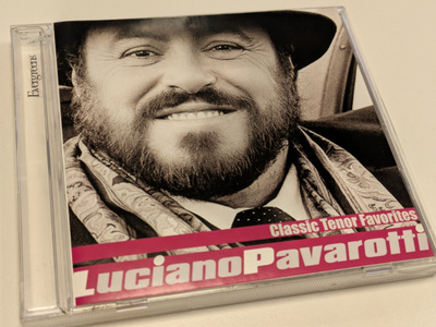 Luciano Pavarotti - Classic Tenor Favorites (CD) MINT!! Best