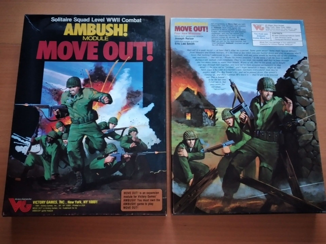 Ambush!: Move Out! (1984) - lisäosa Ambush sotalautapeliin