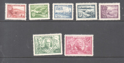 Latvia 1938 Itsenäisyys 20 vuotta