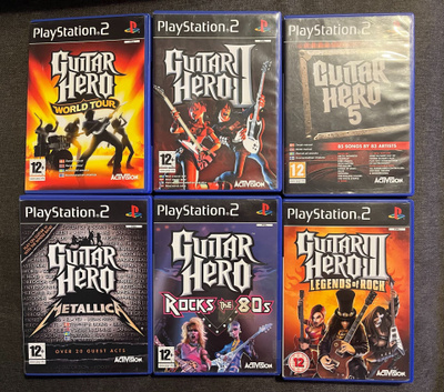 Guitar Hero PS2-Paketti