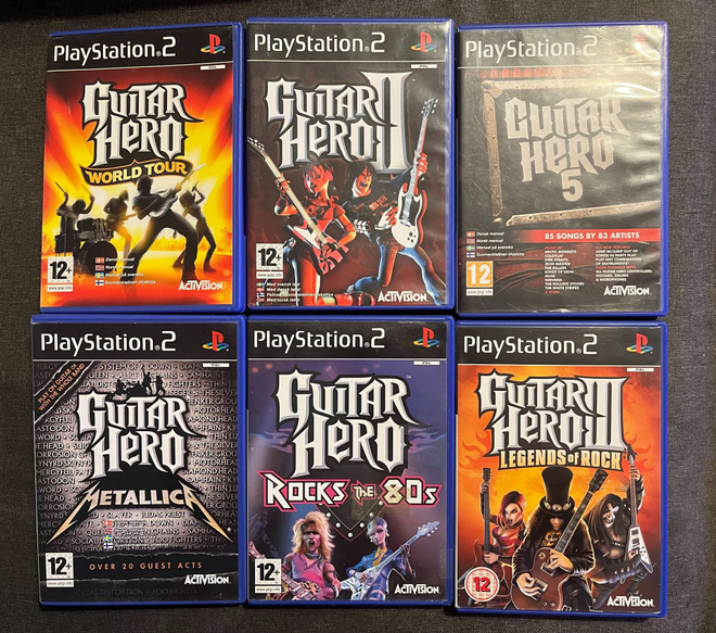Guitar Hero PS2-Paketti