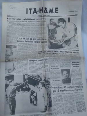 sanomalehti Itä-Häme N:o 22 helmikuu 1960