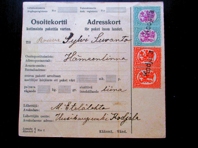 1928 Kodjala (Laitila) rivil postiosoituksella