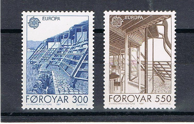 Färsaaret 1987 - Europa CEPT (2)  ++