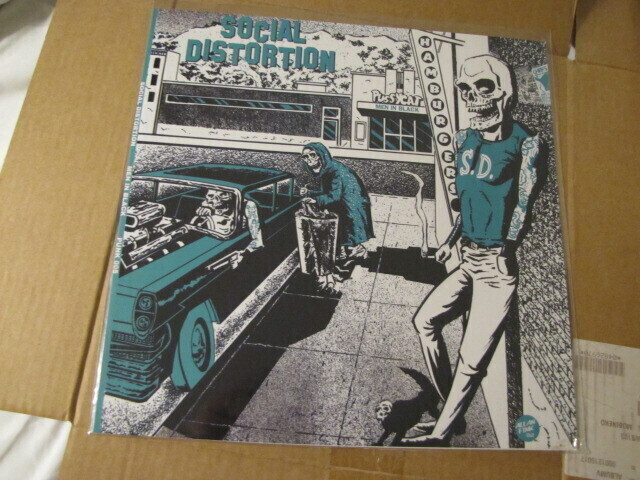 Social distortion men in black lp uusi sininen vinyyli