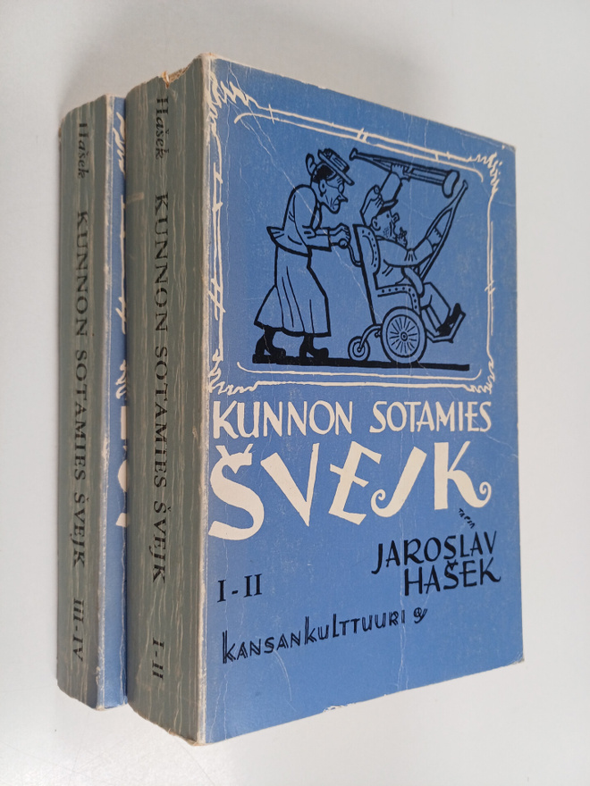 Jaroslav Hasek : Kunnon sotamies Svejk 1-4