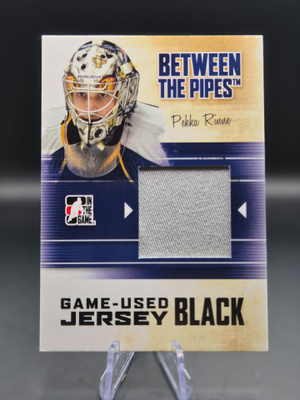 2010-11 ITG BTP PEKKA RINNE JERSEY BLACK GAME USED /120