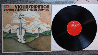 LP Stephane Grappelli & Diz Disleytrio: Violinspiration