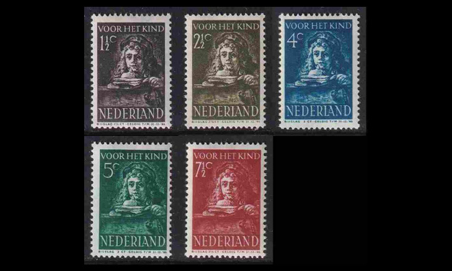 Alankomaat 397-401 * Voor het Kind (1941)