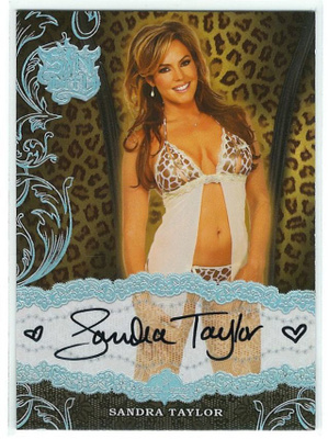 Bench Warmer 2015 Sin City Corset Autographs Sandra Taylor