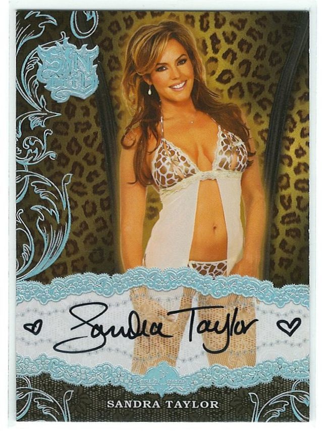 Bench Warmer 2015 Sin City Corset Autographs Sandra Taylor