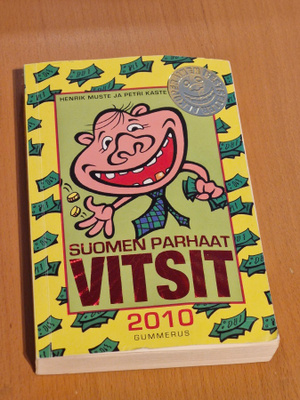 Suomen parhaat vitsit 2010 kirja (Gummerus)