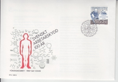 Ruotsi fdc 1990