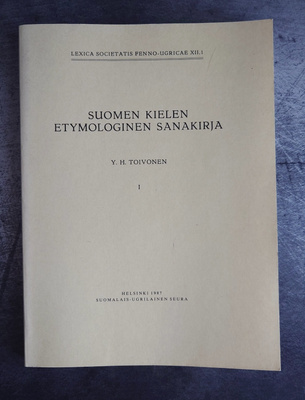 Suomen kielen etymologinen sanakirja 1