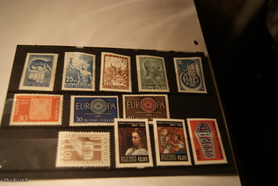 Postituoreita 1940-, 1950- ja 1960-luvun juhlamerkkejä**