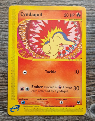 Cyndaquil 105/165!