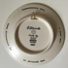 ARABIA SEINÄLAUTANEN A. Alariesto Nro.11, 1981,  Ø 12cm - pikkukuva 2