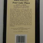 William Shakespeare - Four Late Plays - pikkukuva 2