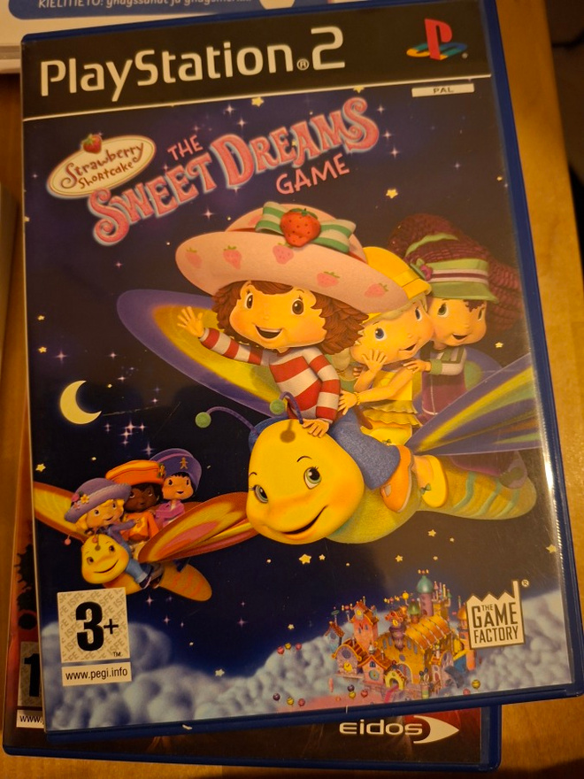 PS2 Strawberry Shortcake Sweet Dreams Game, ei ohjeita