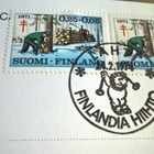 Postikortti Finlandia Hiihto Lahti 1974 erikoisleimalla - pikkukuva 1