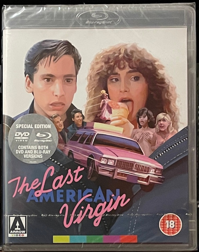 Last American Virgin (1982) Blu-ray+DVD+booklet ARROW, uusi