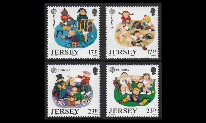 Jersey 476-9 ** Europa lasten leikit (1989)