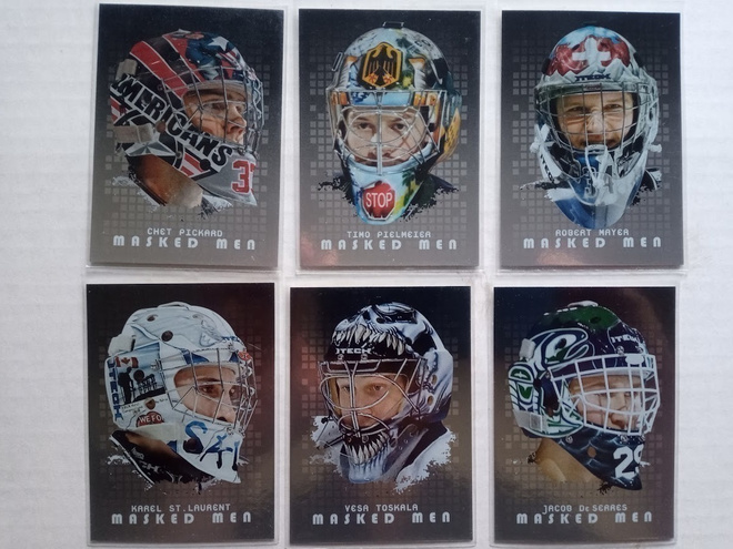 2008-09 Between The Pipes Masked Men Silver alk. 1,50€ kpl