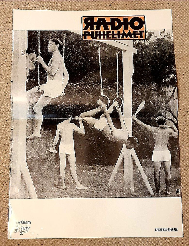 Radiopuhelimet-juliste 1990-luvun alusta
