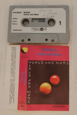 Wings Venus And Mars c-kasetti