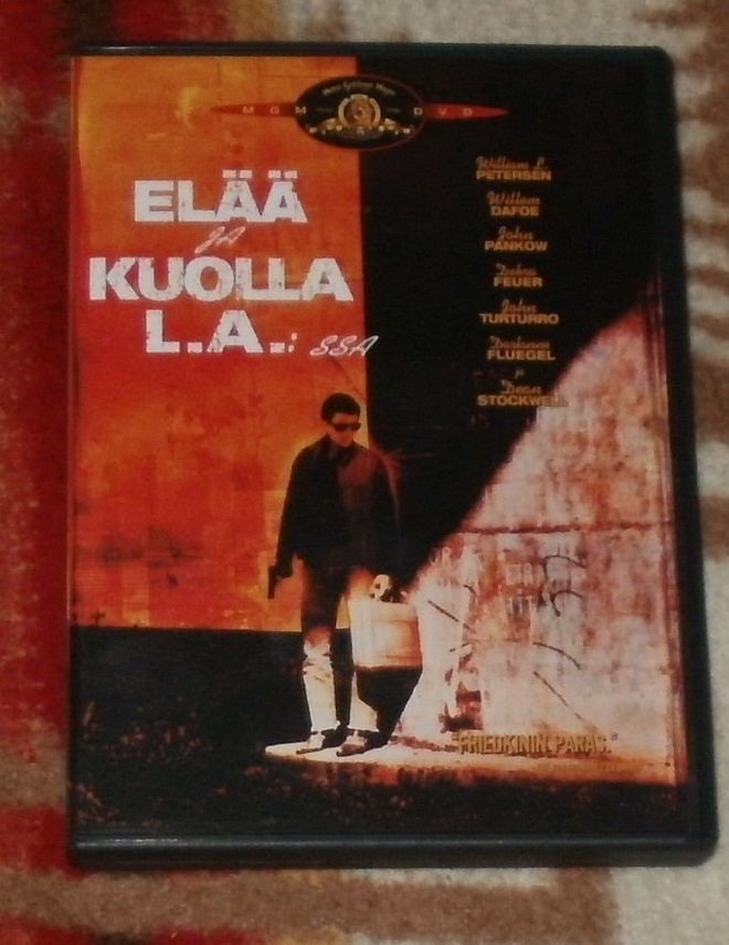 ELÄÄ JA KUOLLA L.A ~ William Friedkin ~ DVD William Petersen