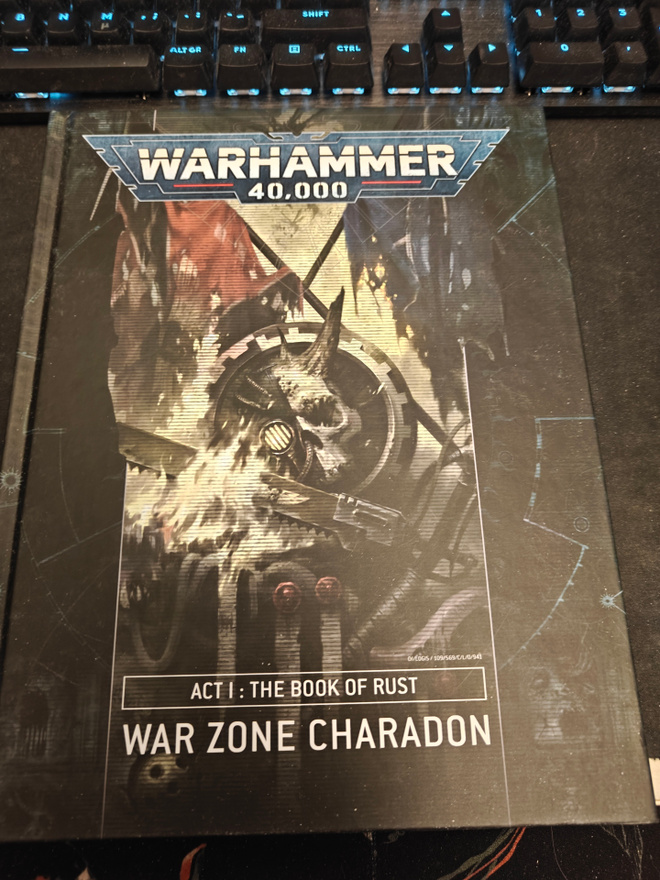Warhammer 40k War Zone Charadon Act 1: The Book Of Rust 9th