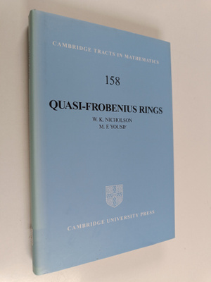W. Keith Nicholson : Quasi-Frobenius rings