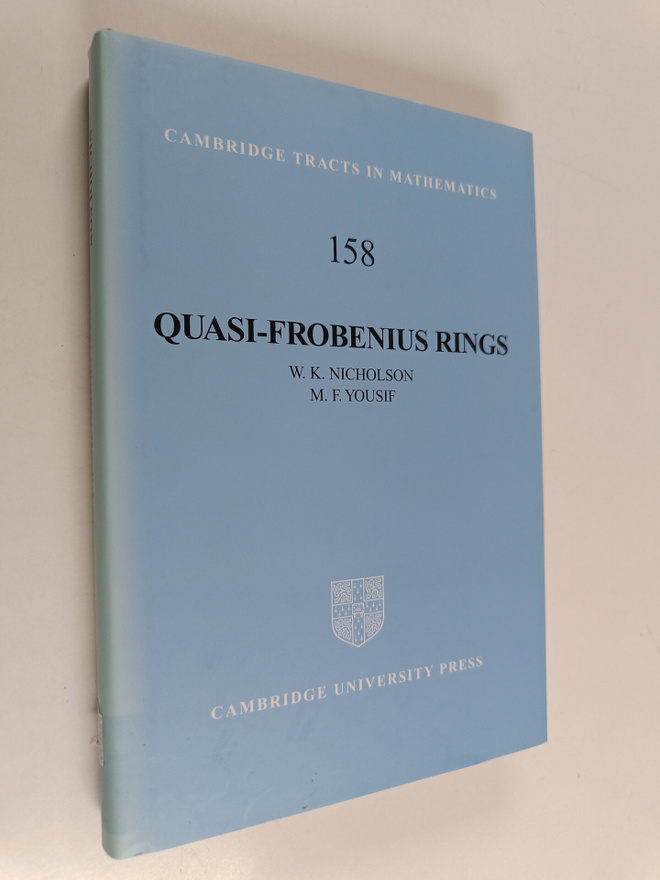 W. Keith Nicholson : Quasi-Frobenius rings