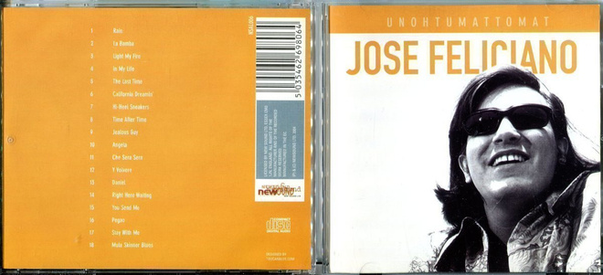 JOSE FELICIANO . CD-LEVY . UNOHTUMATTOMAT