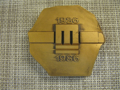 Maansähkö Oy 60 V 1926-1986 mitali.